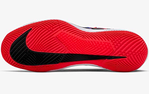 Nike Air Zoom Vapor X HC, Zapatillas de Tenis Hombre, Multicolor (Racer Blue/Bright Crimson/Black/White 402), 40.5 EU