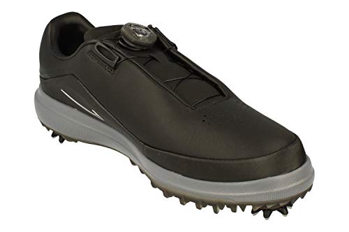Nike Air Zoomprecision Boa, Zapatillas de Golf para Hombre, Multicolor (Black/Metallic Silver/Challenge Red 002), 42 EU