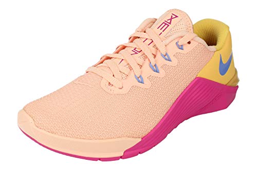 Nike AO2982-668, Sneaker Mujer, Washed Coral-Topaz Gold, 40.5 EU