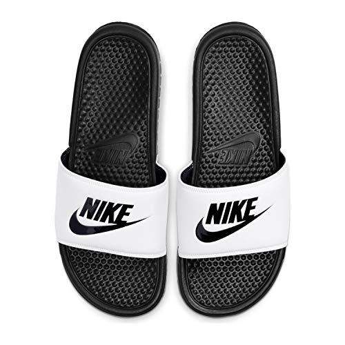 Nike Benassi Jdi-343880 - Chanclas para hombre, color Blanco, talla 45 EU