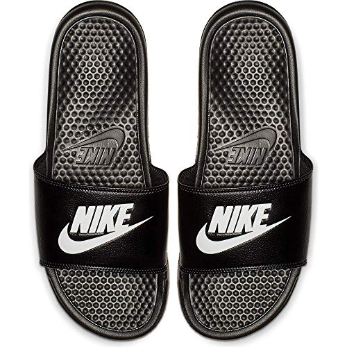 NIKE Benassi JDI, Chanclas Unisex Adulto, Negro Negro 001, 46 EU