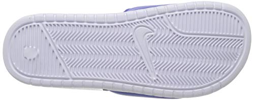 Nike Benassi JDI Print, Zapatos de Playa y Piscina Hombre, Blanco (White/Univ Gold/Game Royal 104), 45 EU