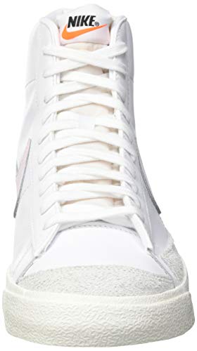 Nike Blazer Mid '77 VNTG, Zapatillas de bsquetbol Hombre, White Pink Foam Sail, 48.5 EU