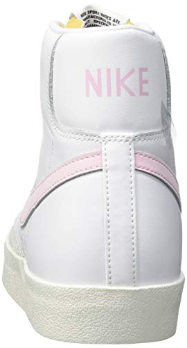 Nike Blazer Mid '77 VNTG, Zapatillas de bsquetbol Hombre, White Pink Foam Sail, 48.5 EU