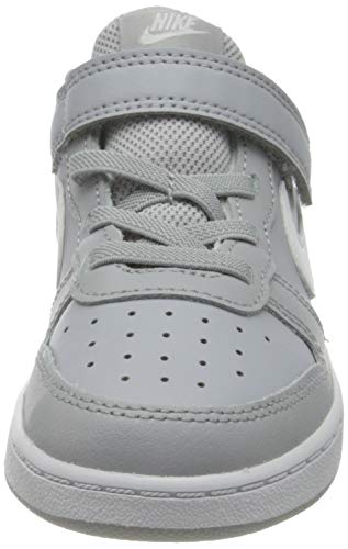 Nike Court Borough Low 2 (TDV), Sneaker, Wolf Grey/White, 27 EU
