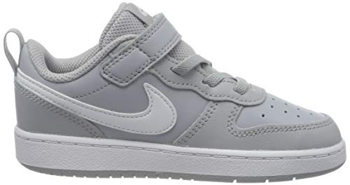 Nike Court Borough Low 2 (TDV), Sneaker, Wolf Grey/White, 27 EU