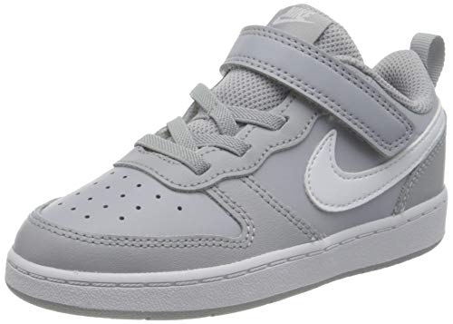 Nike Court Borough Low 2 (TDV), Sneaker, Wolf Grey/White, 27 EU