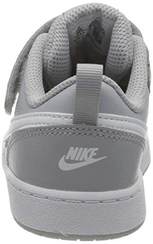 Nike Court Borough Low 2 (TDV), Sneaker, Wolf Grey/White, 27 EU