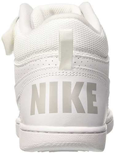 Nike Court Borough Mid (PSV), Zapatillas Altas Niños, Blanco (White/White 100), 32 EU