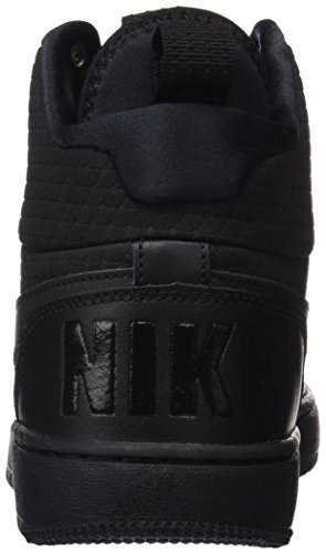 Nike Court Borough Mid Winter, Zapatillas Altas para Hombre, Negro (Black/Black), 41 EU