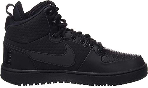 Nike Court Borough Mid Winter, Zapatillas Altas para Hombre, Negro (Black/Black), 41 EU