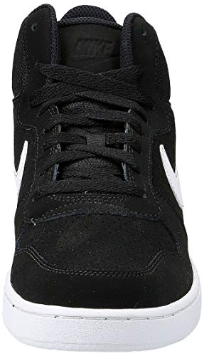 Nike Court Borough Mid, Zapatillas Altas para Mujer, Negro (Black/White 010), 42 EU