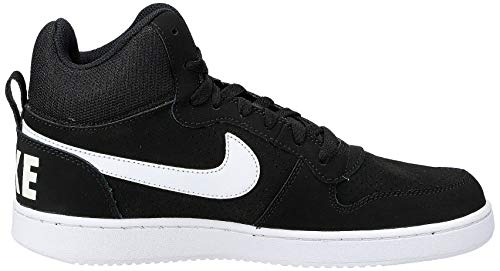 Nike Court Borough Mid, Zapatillas Altas para Mujer, Negro (Black/White 010), 42 EU