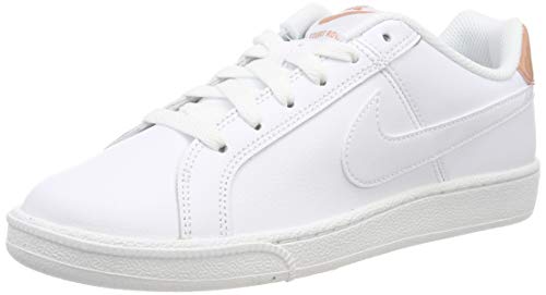 Nike Court Royale, Zapatillas de Gimnasia Mujer, Blanco (White/White/Rose Gold 116), 38 EU