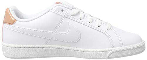 Nike Court Royale, Zapatillas de Gimnasia Mujer, Blanco (White/White/Rose Gold 116), 38 EU