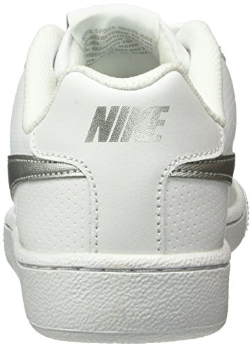 Nike Court Royale, Zapatillas para Mujer, Blanco (White / Metallic Silver), 40.5 EU