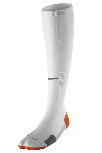 Nike Cushion Compresión Calcetines para correr hasta la rodilla / SX3896-149 - blanco, 42-46