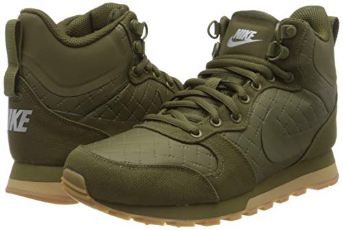Nike Damen Sneaker MD Runner 2 Mid Premium, Zapatillas Altas Mujer, Verde (Olive Canvas/Olive Canvas 300), 38 EU