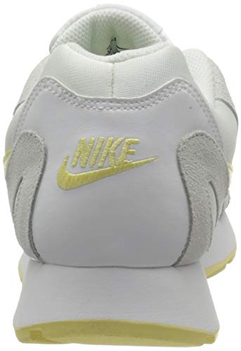 Nike Delfine, Zapatillas de Trail Running para Mujer, Multicolor (White/Bicycle Yellow 104), 36 EU