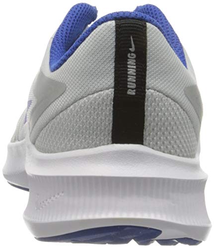Nike Downshifter 10 (GS), Running Shoe Unisex-Child, Photon Dust/Game Royal-Speed Yellow, 36 EU