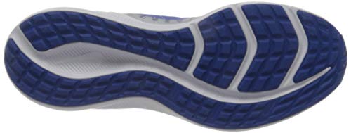 Nike Downshifter 10 (GS), Running Shoe Unisex-Child, Photon Dust/Game Royal-Speed Yellow, 36 EU