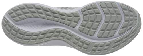 NIKE Downshifter 10, Running Shoe Mujer, White Metallic Silver Pure Platinum, 37.5 EU