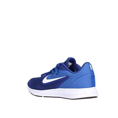 Nike Downshifter 9 (GS), Zapatillas de Running para Asfalto Unisex Niños, Multicolor (Deep Royal Blue/White/Game Royal/Black 400), 39 EU