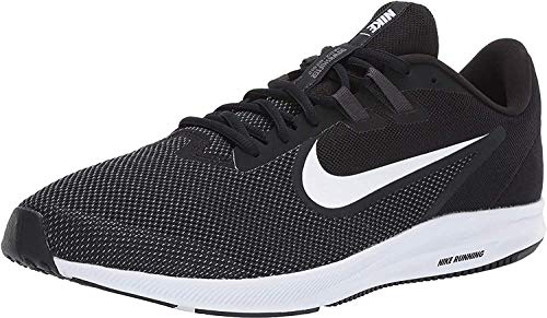 Nike Downshifter 9, Zapatillas de Running Hombre, Negro (Black/White/Anthracite/Cool Grey 002), 44 EU
