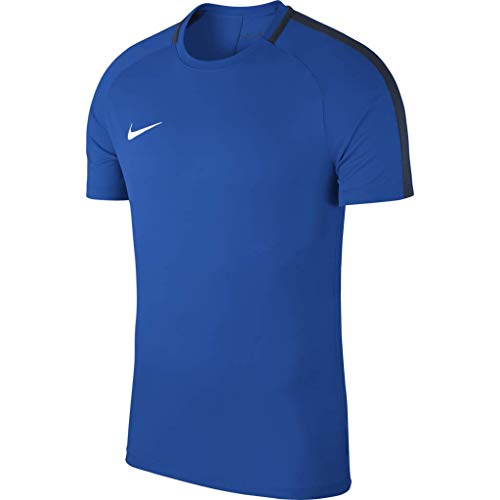 Nike Dry Academy 18 Football Top, Camiseta Hombre, Azul (Royal Blue/Obsidian/White), XL