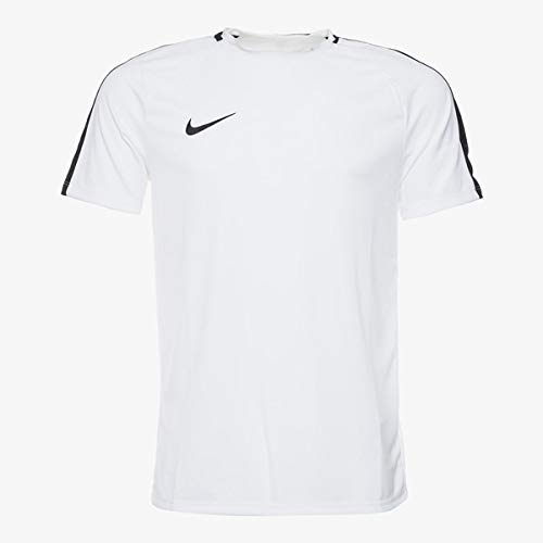 Nike Dry Academy 18 Football Top, Camiseta Hombre, Blanco (White/Black), S