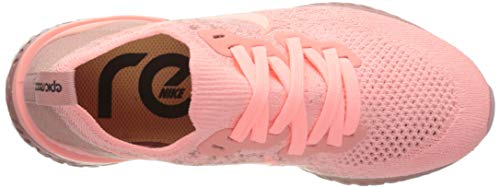 Nike Epic React Flyknit 2, Zapatillas de Trail Running para Mujer, Rosa, 42.5 EU
