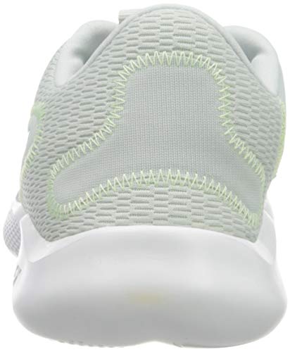 Nike Flex Experience RN 9, Running Shoe Mujer, Pure Platinum/Glacier Ice-Barely Volt, 36.5 EU