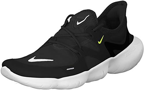 Nike Free RN 5.0, Zapatillas de Running Hombre, Negro (Black/White/Anthracite/Volt 003), 44 EU