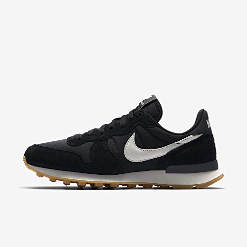 Nike Internationalist, Zapatillas Mujer, Negro (Black/Summit White-Anthracite-Sail 021), 36.5 EU
