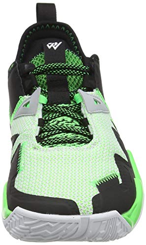 Nike Jordan Westbrook One Take, Zapatillas de bsquetbol, White White Black Rage Green, 37.5 EU