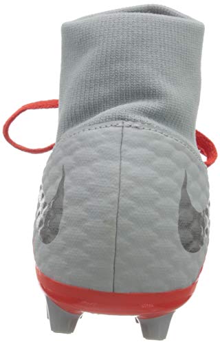 Nike JR Hypervenom 3 ACAD DF AG-Pro, Zapatillas de Fútbol Unisex Adulto, Rojo (Rot/Gr Rot/Gr), 38 EU