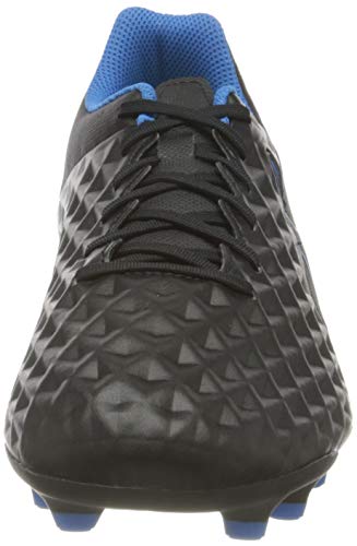 Nike Legend 8 Club FG/MG, Zapatillas de ftbol Unisex Adulto, Black Black Lt Photo Blue Cyber, 44 EU