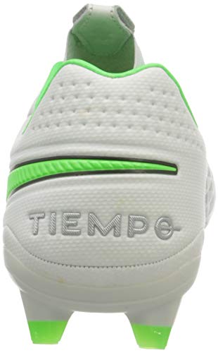 Nike Legend 8 Pro FG, Zapatillas de ftbol Unisex Adulto, Platinum Tint Rage Green Black, 44 EU