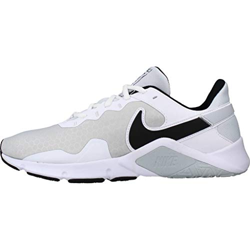 Nike Legend Essential 2 Deportivas Hombres Blanco/Negro - 43 - Multideporte Shoes