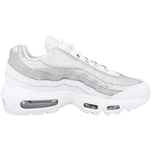Nike Low Air Max 95 - Zapatillas deportivas para mujer, color Plateado, talla 40.5 EU
