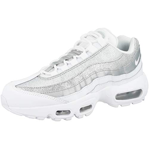 Nike Low Air Max 95 - Zapatillas deportivas para mujer, color Plateado, talla 40.5 EU