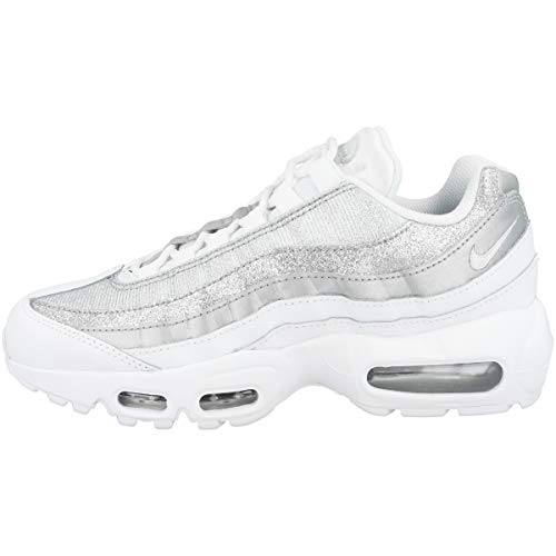 Nike Low Air Max 95 - Zapatillas deportivas para mujer, color Plateado, talla 40.5 EU