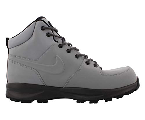 Nike Manoa Leather, Botas de fútbol Hombre, Wolf Grey/Thunder Grey/Black, 42 EU