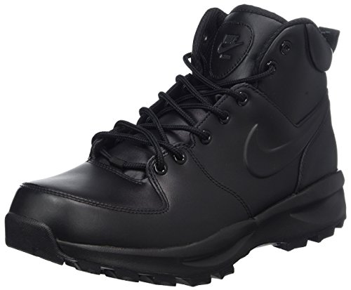 Nike Manoa Leather, Walking Shoe Hombre, Negro (Black 454350/003), 44.5 EU