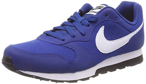 Nike MD Runner 2 (GS), Zapatillas Unisex Adulto, Azul Gym Blue White Black 411, 38.5 EU