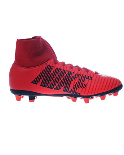 Nike Mercurial Victory Vi DF AG-Pro, Botas de fútbol Unisex Niños, Rojo/Negro, 35.5 EU