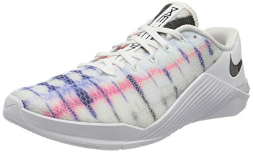Nike Metcon 5, Zapatillas de Deporte Unisex Adulto, Blanco (White/Black 100), 46 EU