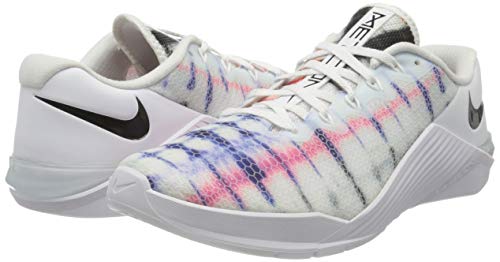 Nike Metcon 5, Zapatillas de Deporte Unisex Adulto, Blanco (White/Black 100), 46 EU