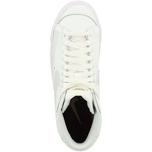 Nike Mid Blazer Mid '77 - Zapatillas deportivas para mujer, color Blanco, talla 37.5 EU