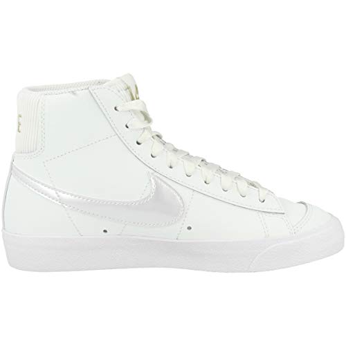 Nike Mid Blazer Mid '77 - Zapatillas deportivas para mujer, color Blanco, talla 37.5 EU